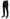Black Patterned Skinny Slim Fit Jeans