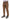 Brown Distressed Cotton Regular Denim Jeans