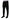 Black Viscose Cargo Skinny Men Trouser Pants