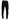 Black Viscose Cargo Skinny Men Trouser Pants