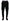 Black Viscose Cargo Skinny Men Trouser Pants