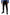 Black Brocade Skinny Formal Trouser Dress Pants