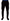 Black Viscose Skinny Cargo Trouser Pants