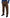 Brown Leather Tapered High Waist Pants