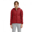 Red Nylon Women Jacket