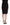 Black High Waist Knee Length Pencil Cut Skirt