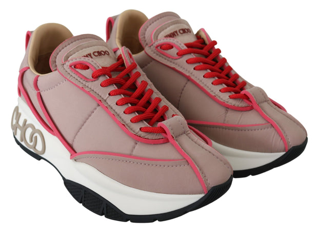 Ballet Pink Chic Padded Sneakers