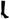 Black Stretch Socks Taormina Lace Boots Shoes