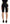 Multicolor Patchwork High Waist Cropped Pants
