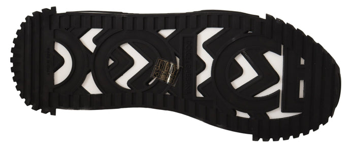 Black Gray Fabric Lace Up NS1 Sneakers Shoes