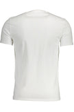 White Cotton Mens TShirt