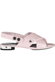 Pink Polyethylene Women Sandal