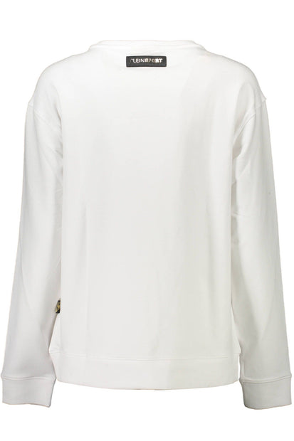 White Cotton Women Sweater