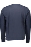 Blue Cotton Men Sweater