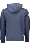 Blue Cotton Men Sweater