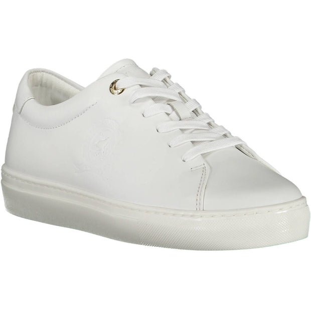 White Leather Women Sneaker