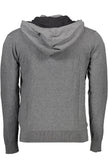 Gray Cotton Men Sweater