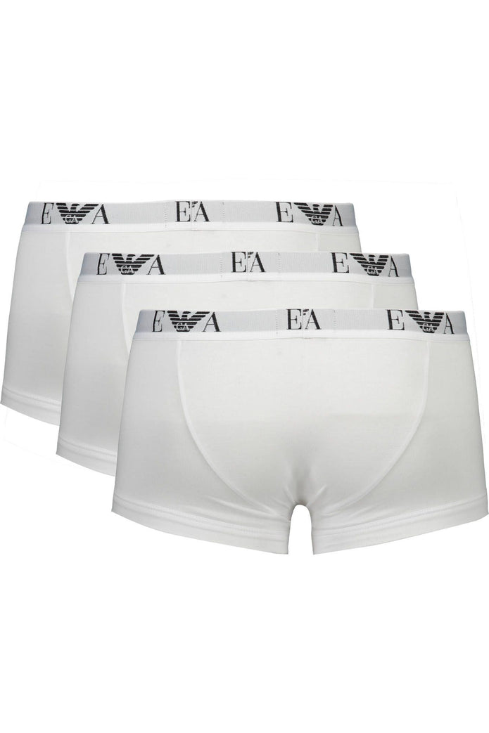 White Cotton Men Trunk