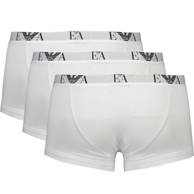 White Cotton Men Trunk