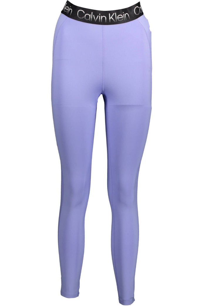 Purple Cotton Women Legging