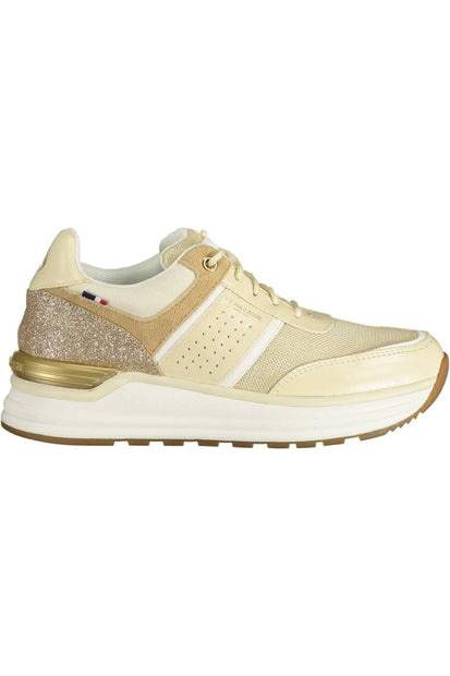 Beige Eco Suede Women Sneaker