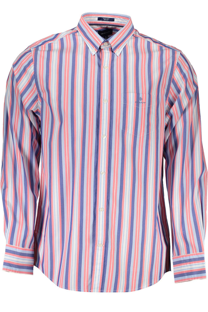 Pink Cotton Men Shirt