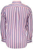 Pink Cotton Men Shirt