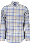 Light Blue Cotton Men Shirt