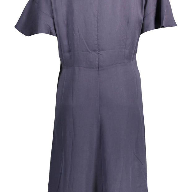 Blue Lyocell Women Dress