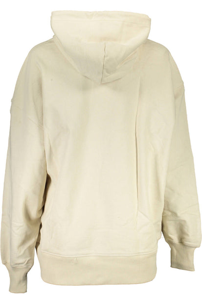 Beige Cotton Women Sweater