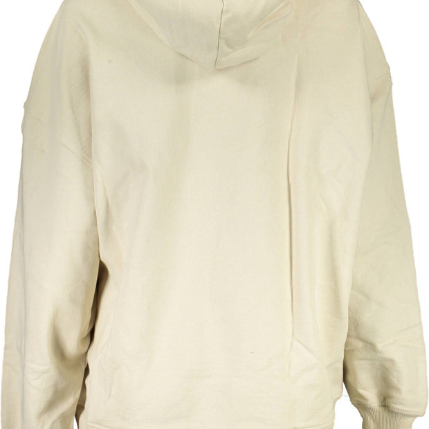 Beige Cotton Women Sweater