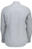 Light Blue Cotton Men Shirt