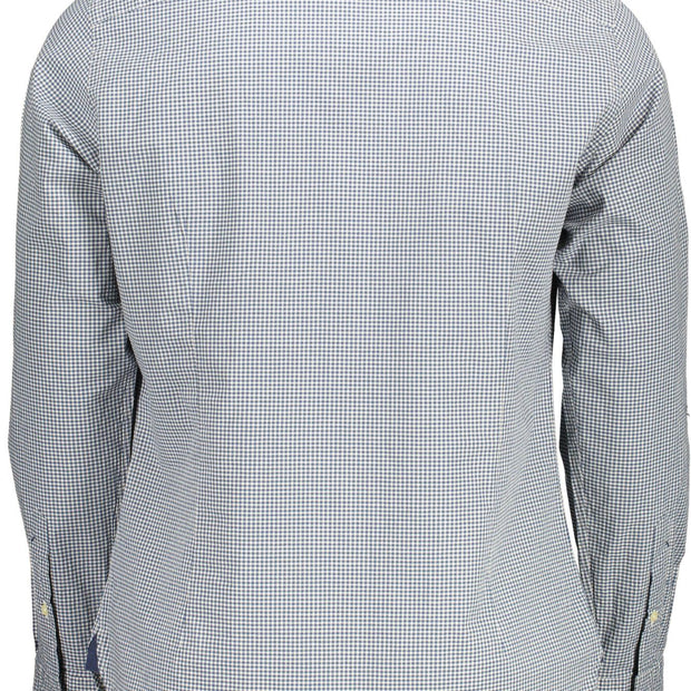 Light Blue Cotton Men Shirt