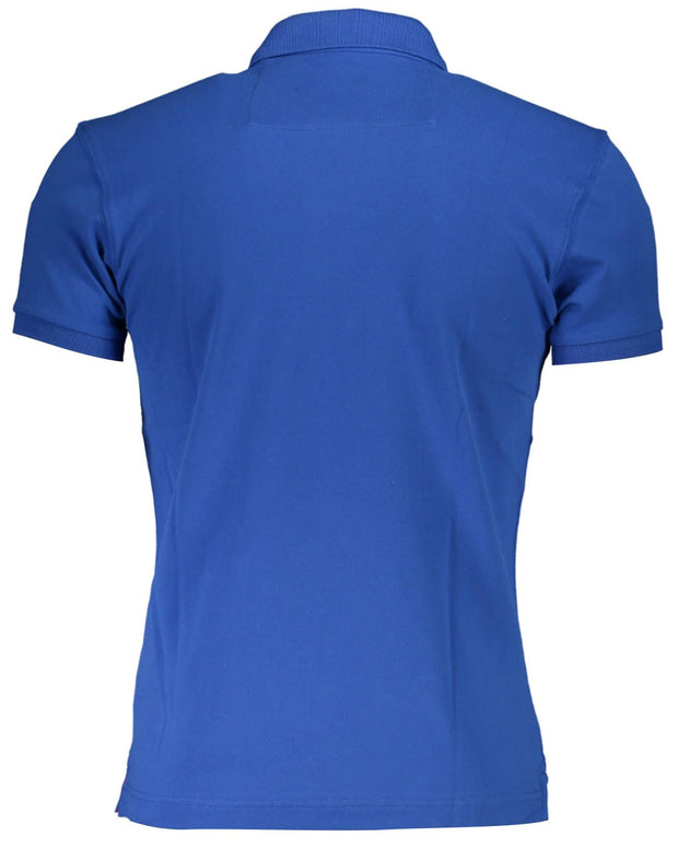 Slim Fit Embroidered Polo with Contrast Details