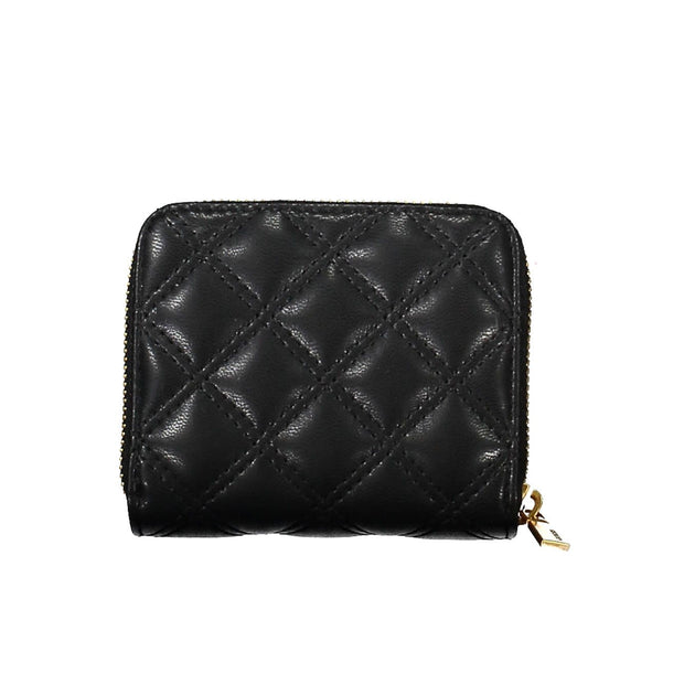 Black Polyethylene Women Wallet