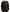 Black Polyester Hooded Bomber Full Zip Jacket