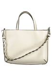 White PVC Women Handbag