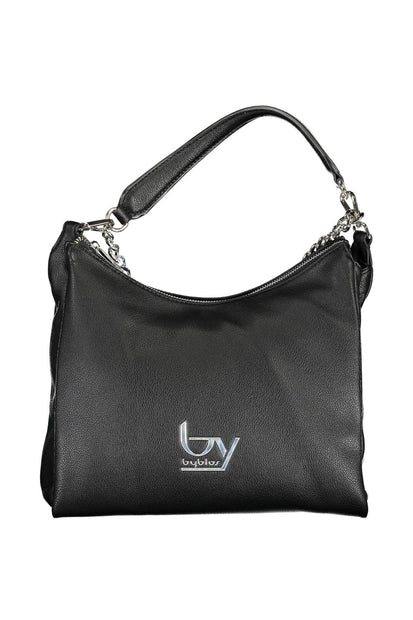 Black Polyethylene Womens Handbag