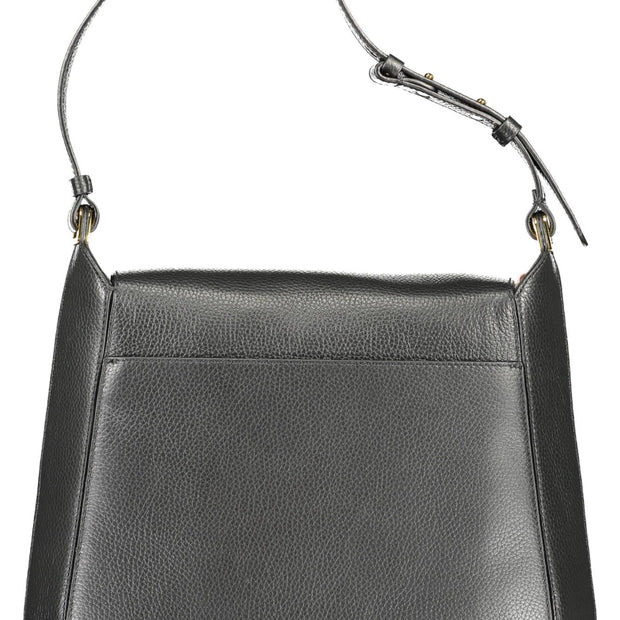 Black Leather Women Handbag