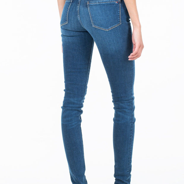 Blue Cotton Women Jegging