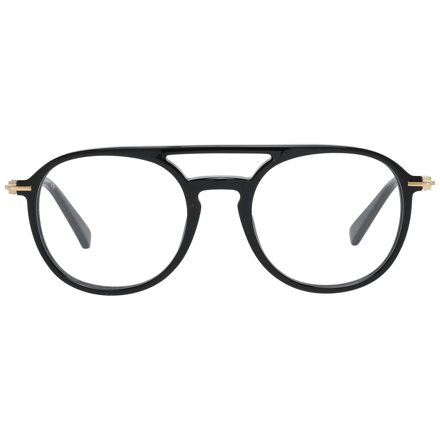 Sleek Black Full-Rim Designer Eyewear