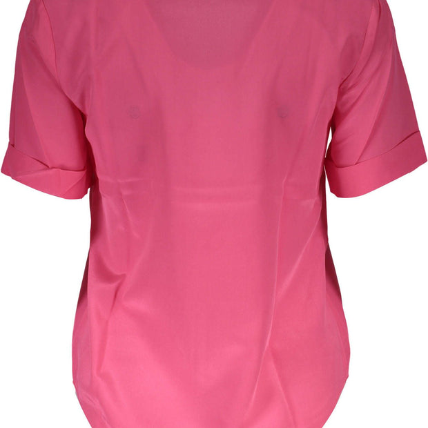 Pink Silk Women TShirt