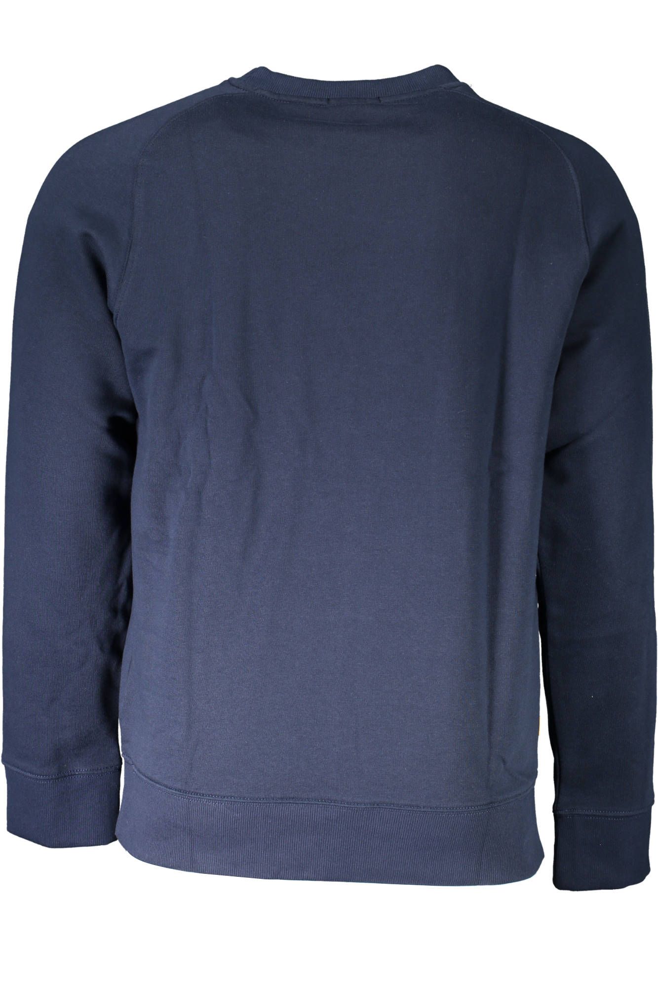 Blue Cotton Men Sweater