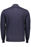 Blue Wool Men Sweater