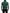 Black Green Cotton KING Star Crewneck Pullover Sweater