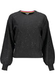 Black Polyester Women Sweater