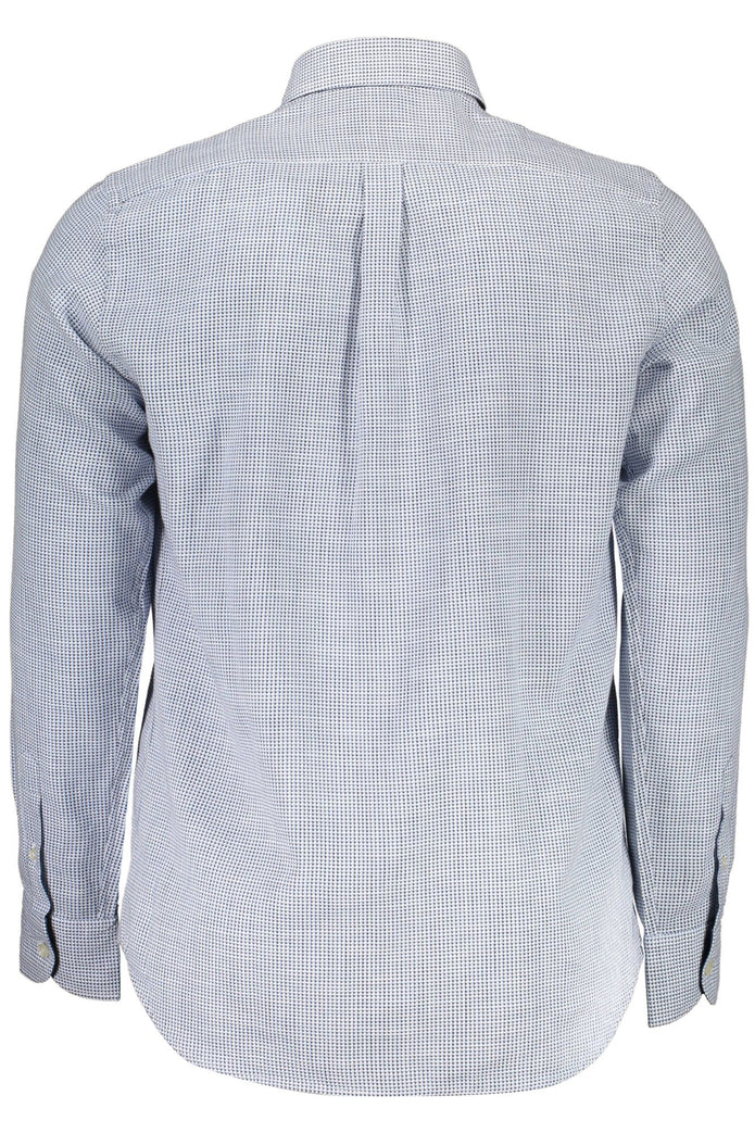 Light Blue Cotton Men Shirt