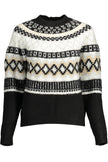 Black Polyester Women Sweater