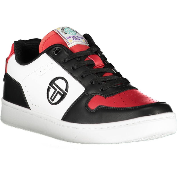 Black Polyester Men Sneaker