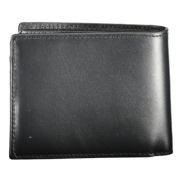 Black Leather Men Wallet